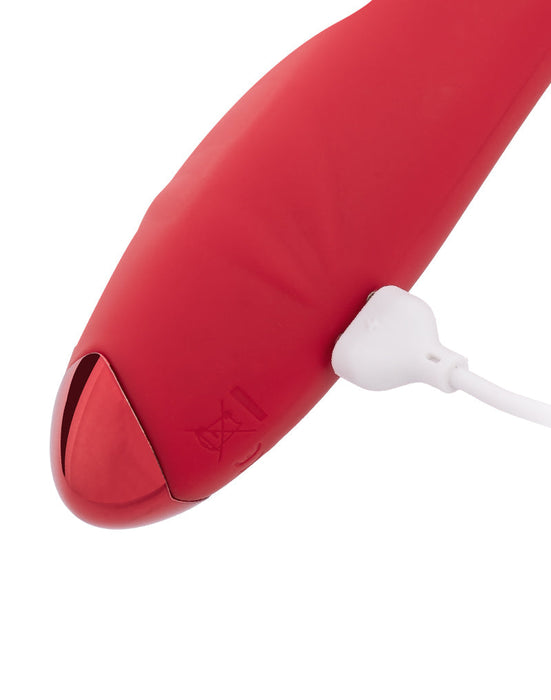 Rimba Toys - Gothenburg - Stotende en Kloppende Rabbit Vibrator - Rood-Erotiekvoordeel.nl