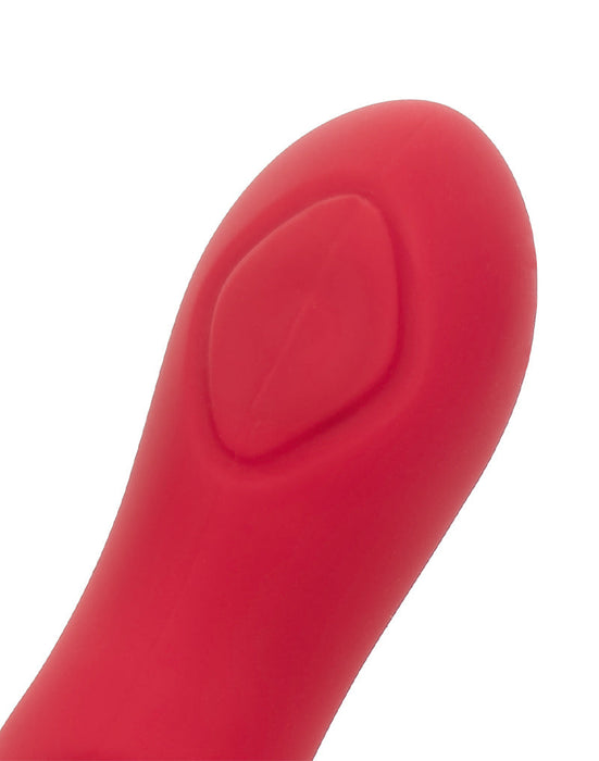 Rimba Toys - Gothenburg - Stotende en Kloppende Rabbit Vibrator - Rood-Erotiekvoordeel.nl