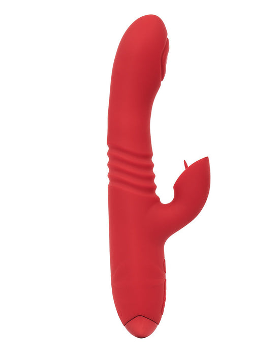 Rimba Toys - Gothenburg - Stotende en Kloppende Rabbit Vibrator - Rood-Erotiekvoordeel.nl