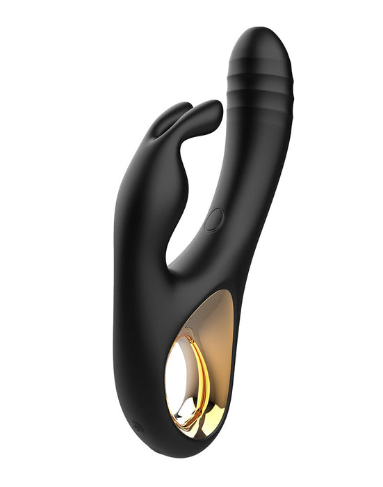 Rimba - Sensual nights SN09 - Stotende Rabbit Vibrator - Zwart-Erotiekvoordeel.nl