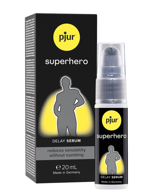 Pjur - Superhero Delay Serum - Orgasmevertragend-Erotiekvoordeel.nl