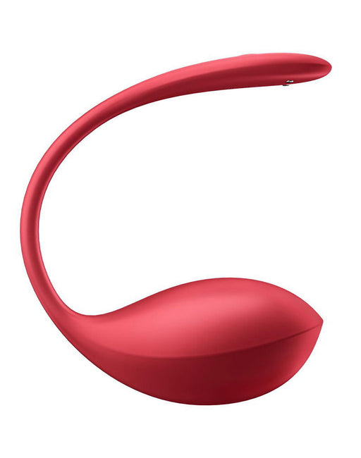 Satisfyer - Shiny Petal - Draagbare Vibrator - Panty Vibrator - Vibrerend Eitje - Rood-Erotiekvoordeel.nl