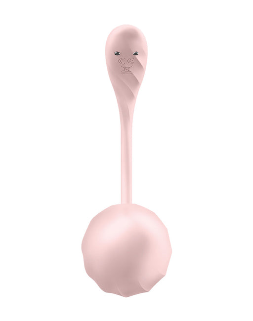 Satisfyer - Ribbed Petal - Draagbare Vibrator - Panty Vibrator - Vibrerend Eitje - Roze-Erotiekvoordeel.nl