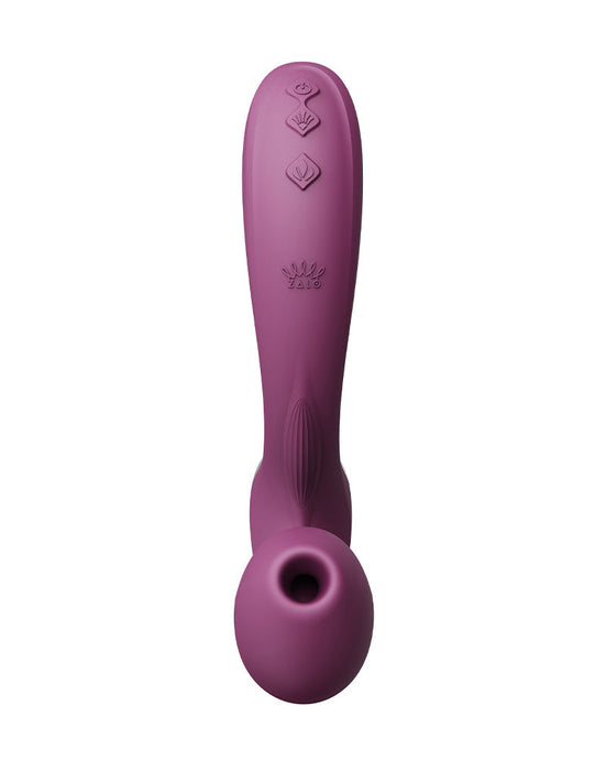 Zalo - Talis - G-Spot Pulsewave Vibrator met Zuigfunctie en Verwarmfunctie - Amethyst Paars-Erotiekvoordeel.nl