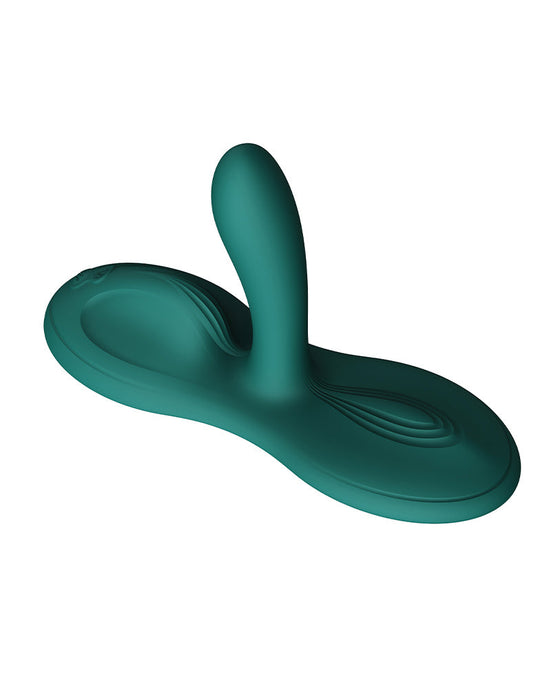 Zalo - Flora - Vibrator-kussen - Hands-free Vibrator - Met Warmtefunctie - Smaragd Groen-Erotiekvoordeel.nl