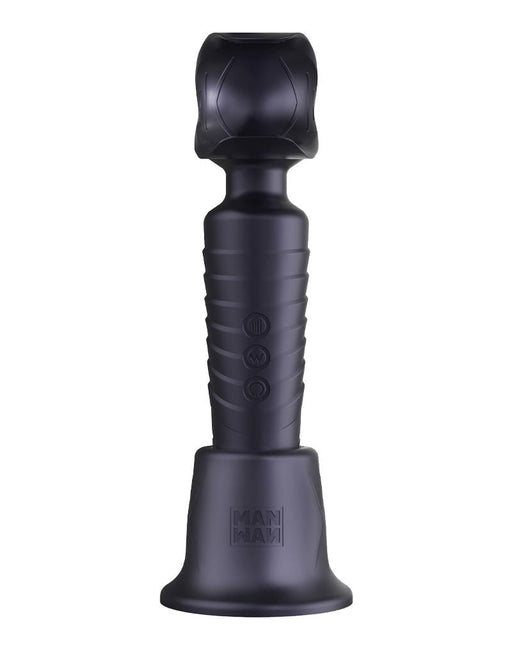 ManWan - Holden - Universele Wand Vibrator Houder met Zuignap - Black Plum-Erotiekvoordeel.nl