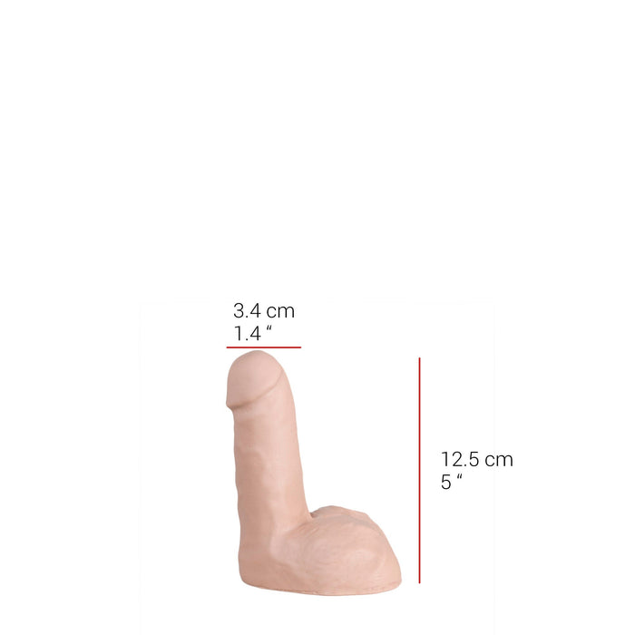 515 line - Dildo - 12.5 cm - Lichte Huidskleur-Erotiekvoordeel.nl