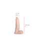 515 line - Dildo - 14.5 x 3.7 cm - Lichte Huidskleur-Erotiekvoordeel.nl