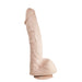 515 line - Dildo - 35 x 7.1 cm - Met Zuignap – Lichte Huidskleur-Erotiekvoordeel.nl