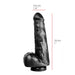 515 line - Dildo - Met Zuignap 18 x 5.8 cm - Zwart-Erotiekvoordeel.nl