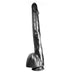 515 line - Dildo - Met Zuignap 32 x 4.1 cm - Zwart-Erotiekvoordeel.nl