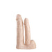 515 line - Dubbele Dildo - 20.5 en 14 cm - Lichte Huidskleur-Erotiekvoordeel.nl