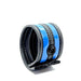 665 - Ballstretcher - Neoprene Racer Ball Strap - Zwart/Blauw-Erotiekvoordeel.nl