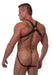 665 - Body Harnas - Neoprene Jock Harness - Zwart - Riemenbody - Verkrijgbaar in S/M en L/XL-Erotiekvoordeel.nl