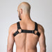 665 - Body Harnas - Riemenbody - Neopreen - Zwart - Neoprene Bulldog Harness - Black-Erotiekvoordeel.nl