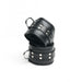 665 Leather - Afsluitbare Leren Pols Boeien - Heavy Duty Lockable Wrist Restraints-Erotiekvoordeel.nl