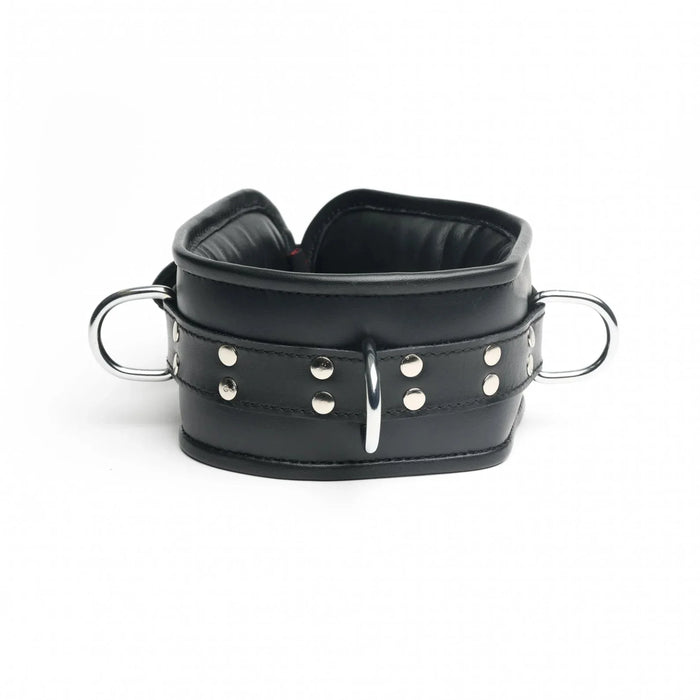 665 Leather - Collar - Halsband - Afsluitbaar - Heavy Duty Lockable Collar-Erotiekvoordeel.nl