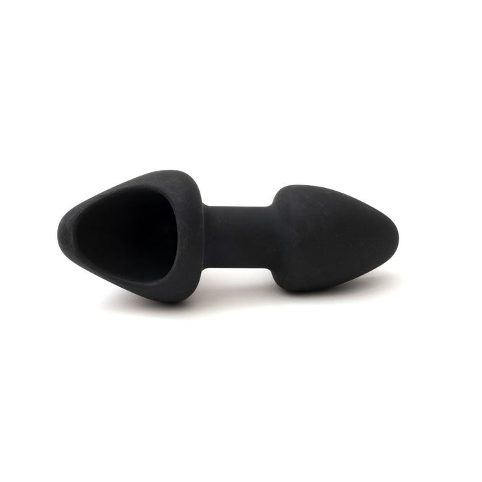 665 Leather - Siliconen Funnel Plug - Holle Buttplug-Erotiekvoordeel.nl