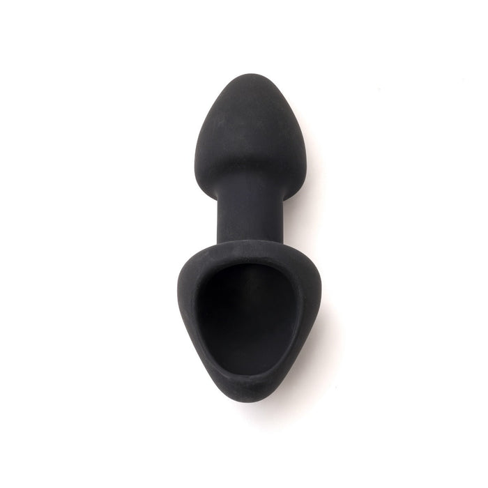 665 Leather - Siliconen Funnel Plug - Holle Buttplug-Erotiekvoordeel.nl