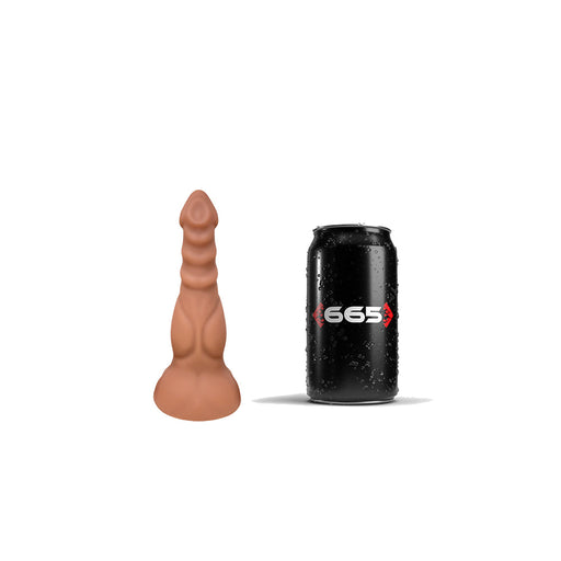 665 Liquid Silicone - Dildo - Liquid Siliconen XXL Dilo - Isopod - Verkrijgbaar in 3 maten - Lichte Huidskleur-Erotiekvoordeel.nl