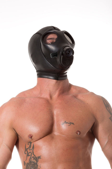 665 Neopreen - Gasmasker - Neoprene Gas Mask Hood-Erotiekvoordeel.nl