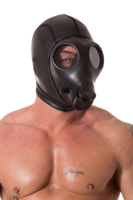 665 Neopreen - Gasmasker - Neoprene Gas Mask Hood-Erotiekvoordeel.nl