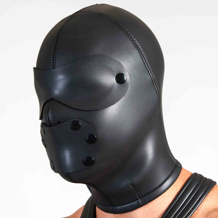 665 - Neopreen Hood - Masker - Neoprene Ultimate Lock Out Hood-Erotiekvoordeel.nl