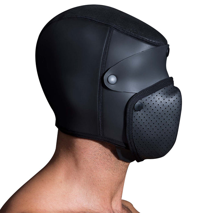 665 Neoprene - Hood - Neopreen Masker - 2 maten - Neo Bondage Hood 2.0-Erotiekvoordeel.nl