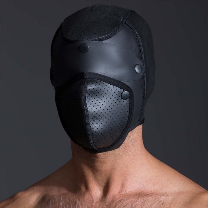 665 Neoprene - Hood - Neopreen Masker - 2 maten - Neo Bondage Hood 2.0-Erotiekvoordeel.nl