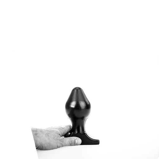 All Black - Buttplug - 16 x 8 cm - Zwart-Erotiekvoordeel.nl