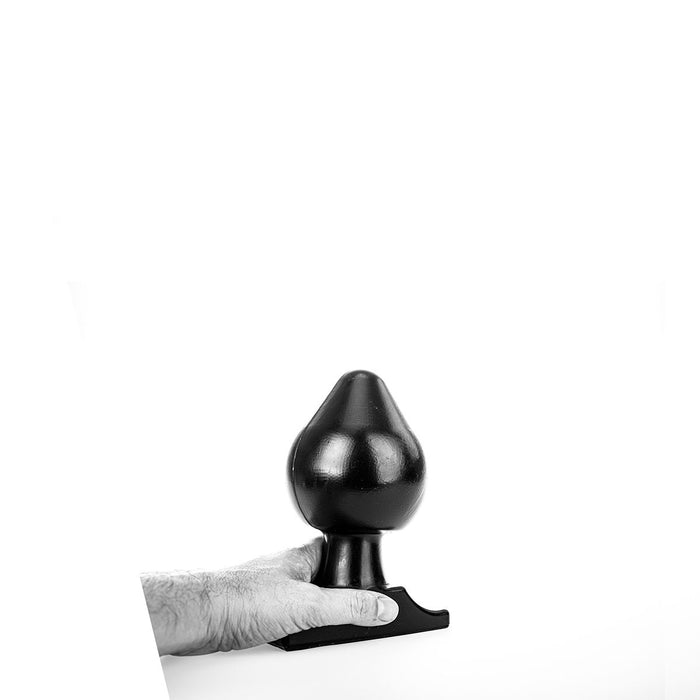 All Black - Buttplug - 18 x 10 cm - Zwart-Erotiekvoordeel.nl