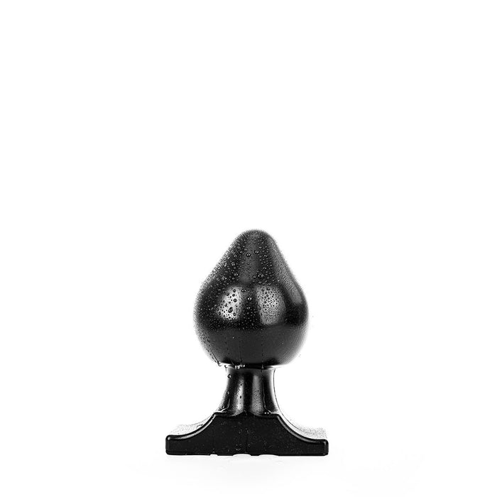 All Black - Buttplug - 19 x 11 cm - Zwart-Erotiekvoordeel.nl