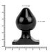 All Black - Buttplug - 19 x 11 cm - Zwart-Erotiekvoordeel.nl