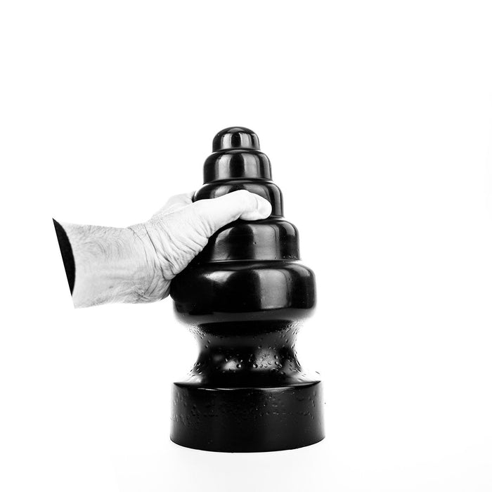 All Black - Buttplug - 27 x 13.5 cm - Zwart-Erotiekvoordeel.nl