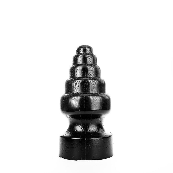 All Black - Buttplug - 27 x 13.5 cm - Zwart-Erotiekvoordeel.nl