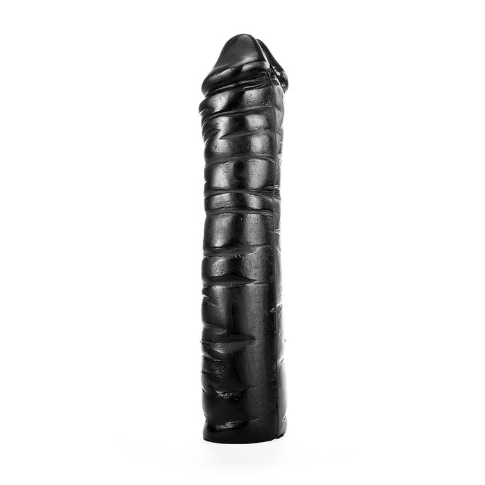 All Black - Extra Grote Dildo - 38 x 8.5 cm - Zwart-Erotiekvoordeel.nl