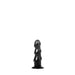 All Black - Geribbelde Anaal Dildo - 17 x 5 cm - Zwart-Erotiekvoordeel.nl