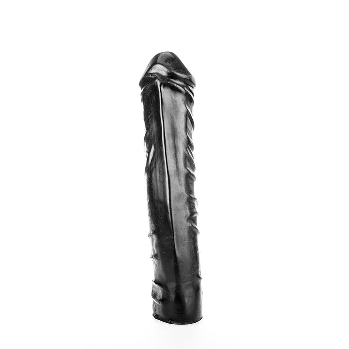 All Black - Grote Realistische Dildo - 31 x 6.5 cm - Zwart-Erotiekvoordeel.nl