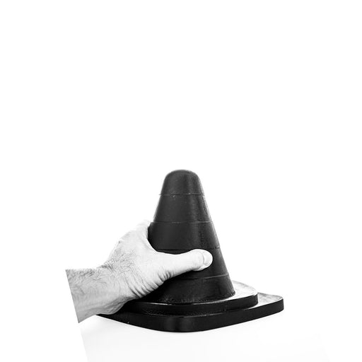 All Black - Prisma Buttplug - 19 x 5 cm - Zwart-Erotiekvoordeel.nl