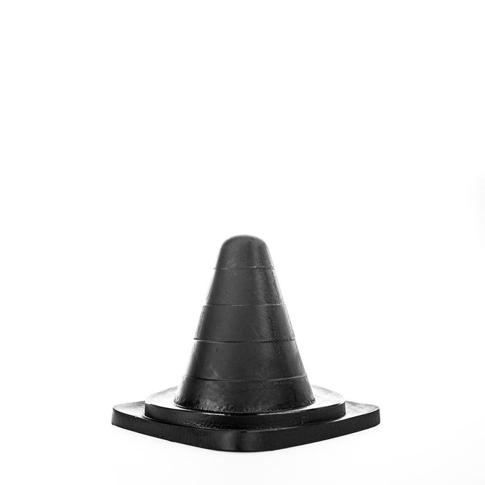 All Black - Prisma Buttplug - 19 x 5 cm - Zwart-Erotiekvoordeel.nl