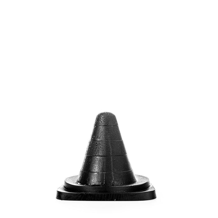 All Black - Prisma Buttplug - 19 x 5 cm - Zwart-Erotiekvoordeel.nl