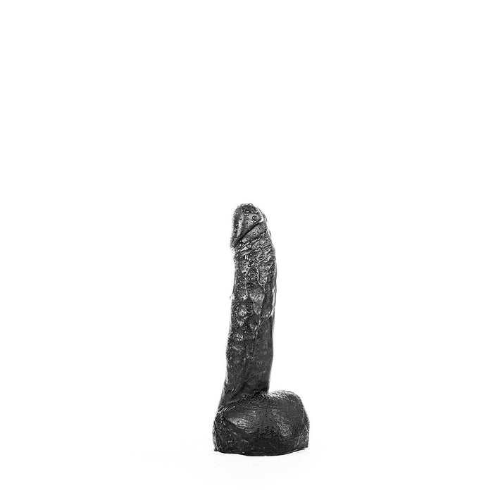 All Black - Realistische Dildo - 22 x 4.5 cm-Erotiekvoordeel.nl