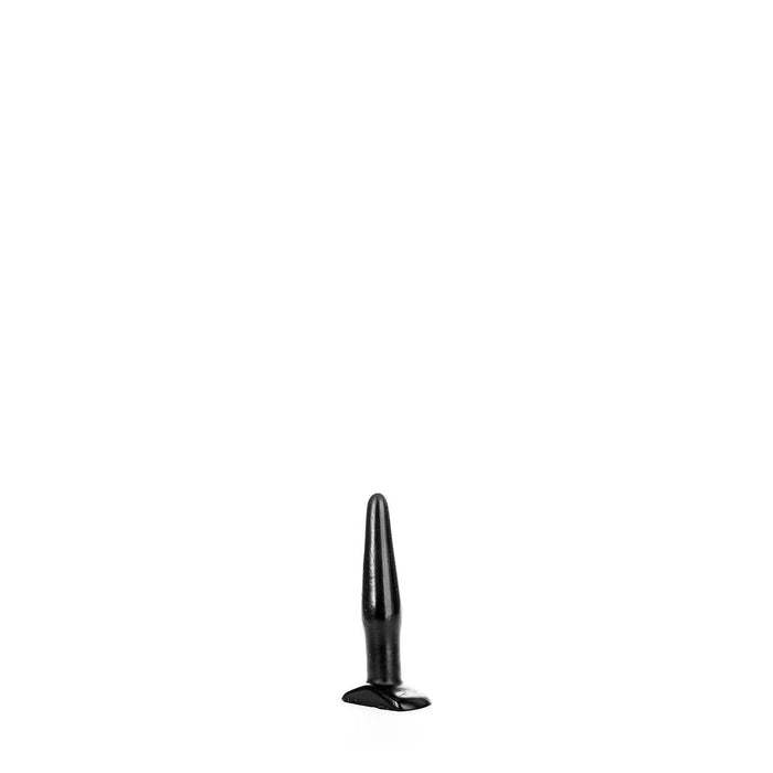 All Black - Smalle Buttplug - 12 x 2.5 cm - Zwart-Erotiekvoordeel.nl