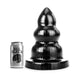 All Black - Triple Pleasure Buttplug - Zwart-Erotiekvoordeel.nl