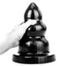 All Black - Triple Pleasure Buttplug - Zwart-Erotiekvoordeel.nl