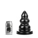 All Black - Triple Pleasure Buttplug - Zwart-Erotiekvoordeel.nl