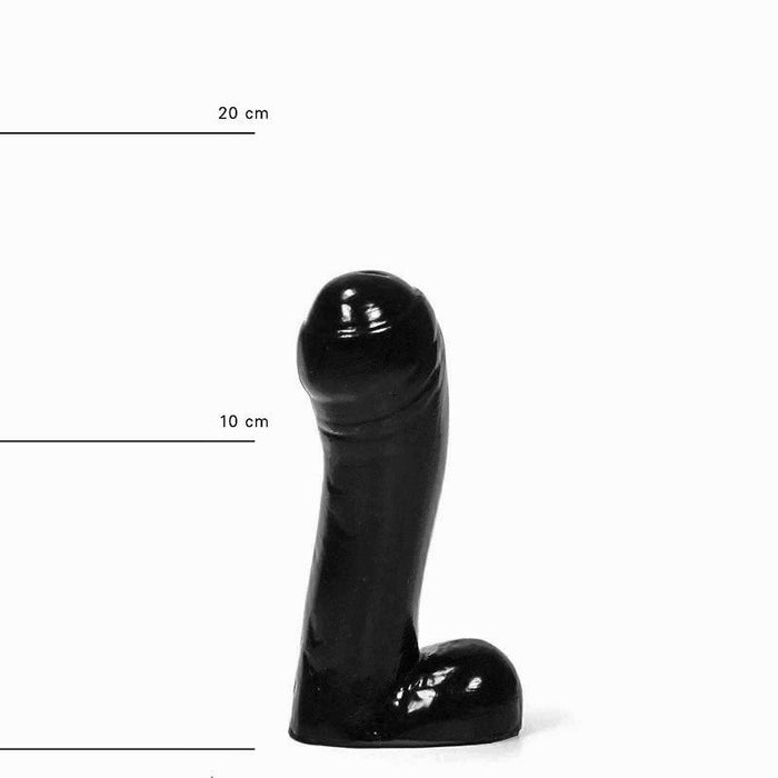 All Black - Zwarte Dildo - 15 cm-Erotiekvoordeel.nl