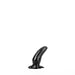 All Black - Zwarte Kromme Anaal Dildo - 13 cm-Erotiekvoordeel.nl