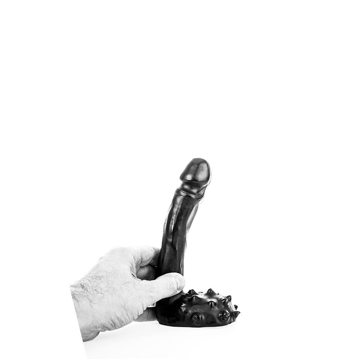 All Black - Zwarte dildo - 19 cm-Erotiekvoordeel.nl