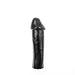 All Black - Zwarte Realistische Anaal Dildo Met Grote Eikel - 28 x 7.5 cm-Erotiekvoordeel.nl